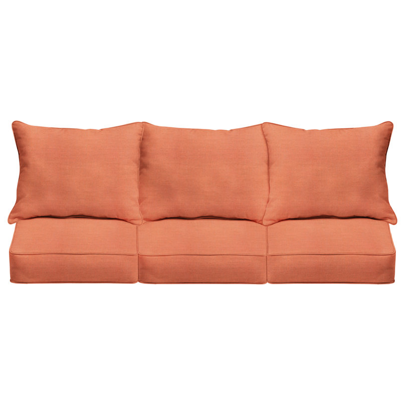 Mozaic Company 6 Piece Deep Seating Indoor/Outdoor Sunbrella® Sofa